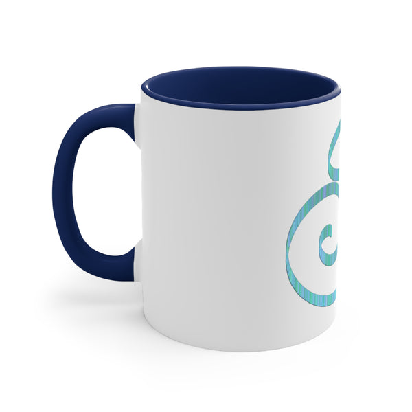Studio Scriptura White/Red Logo Mug, 11oz