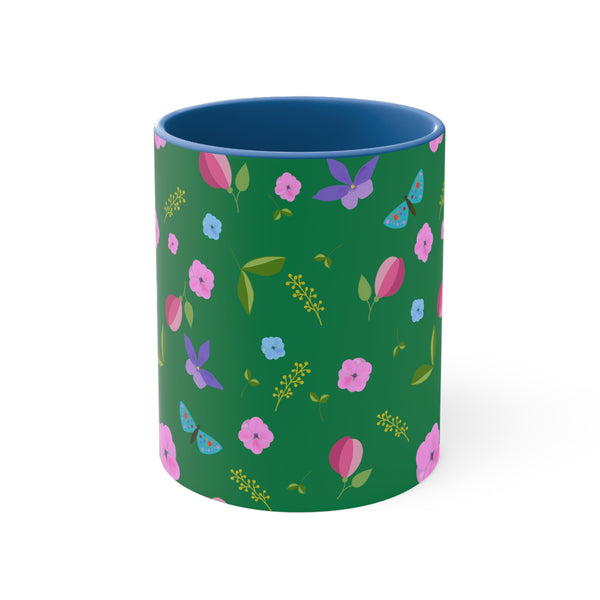 Japanese Garden Mug, 11oz, Jade