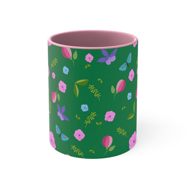 Japanese Garden Mug, 11oz, Jade