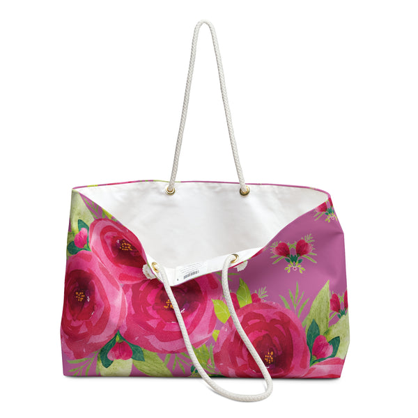 Say it with Roses Weekender Bag - Purpink