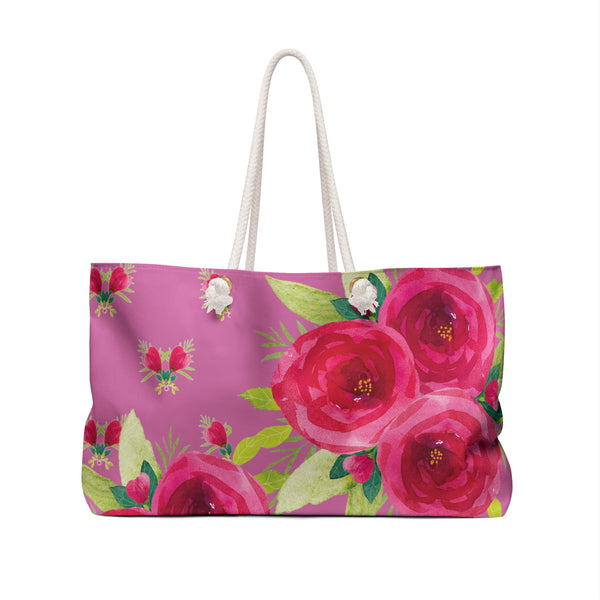 Say it with Roses Weekender Bag - Purpink