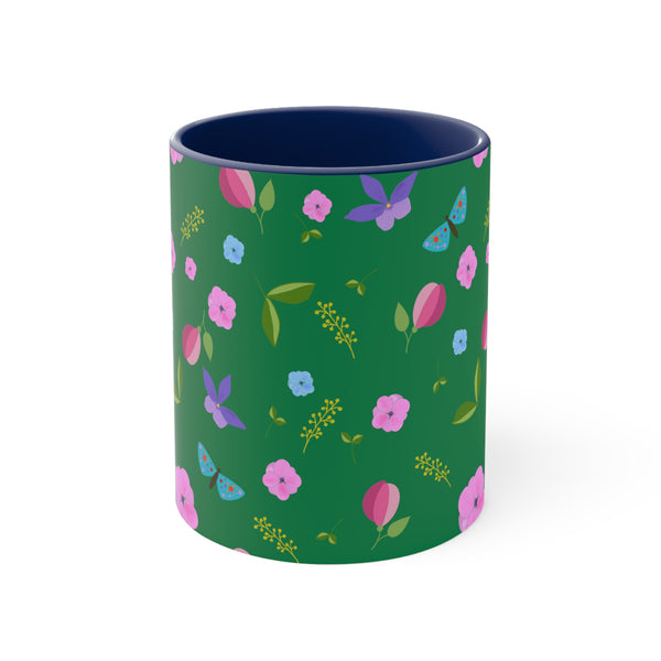 Japanese Garden Mug, 11oz, Jade