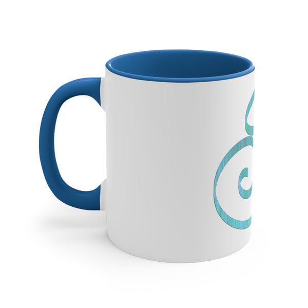 Studio Scriptura White/Red Logo Mug, 11oz