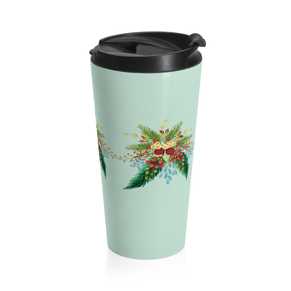 Mint Green Stainless Steel Travel Mug