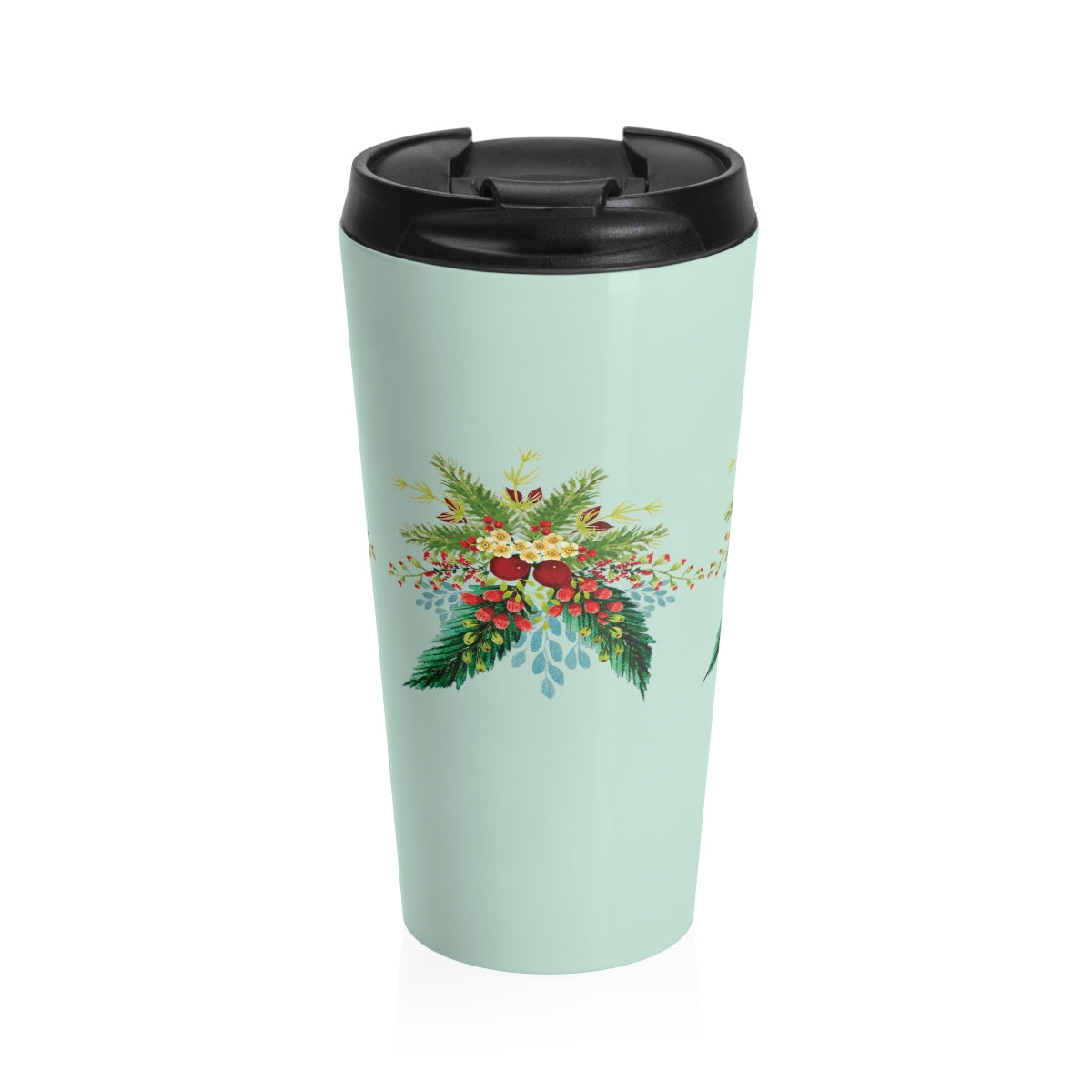 Mint Green Stainless Steel Travel Mug