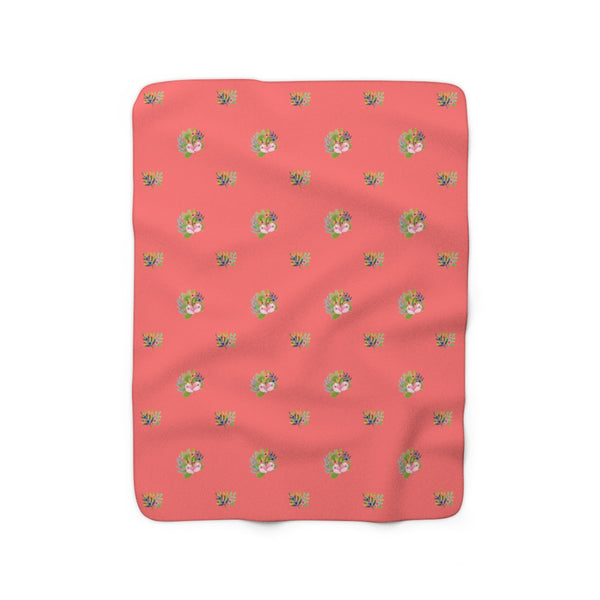 Persis Sherpa Fleece Blanket - Coraline