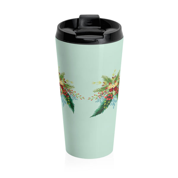 Mint Green Stainless Steel Travel Mug