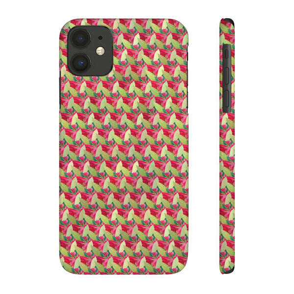 China Silk -Slim Phone Cases - Empress Red