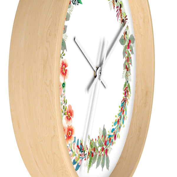 Amalie Floral Wall Clock