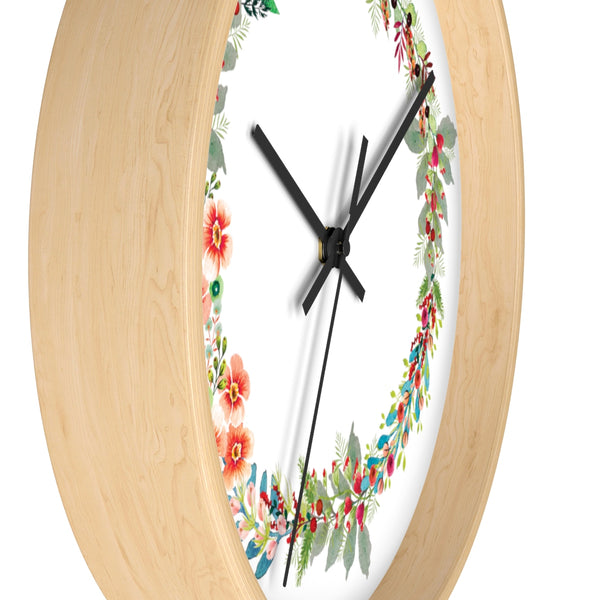 Amalie Floral Wall Clock