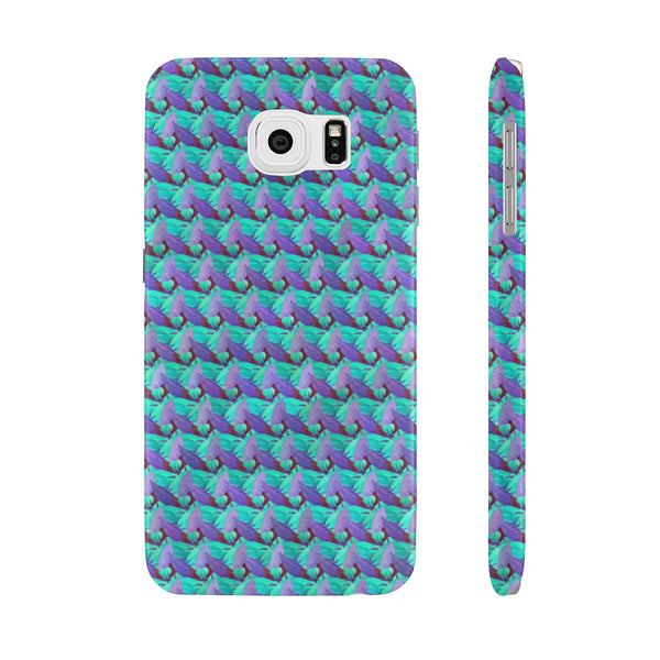 China Silk - Slim Phone Cases - Wisteria Lake