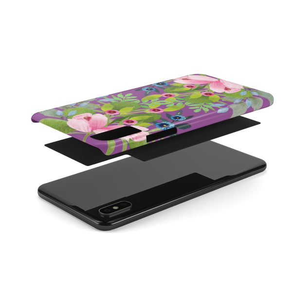 Persis - Slim Phone Cases - Midnight Garden