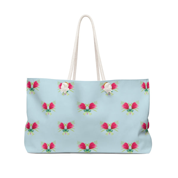 Weekender Tote - Rosamund - Porcelain Blue