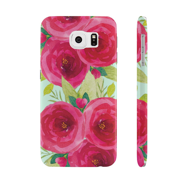 Roses Roses - Slim Phone Cases - Mint