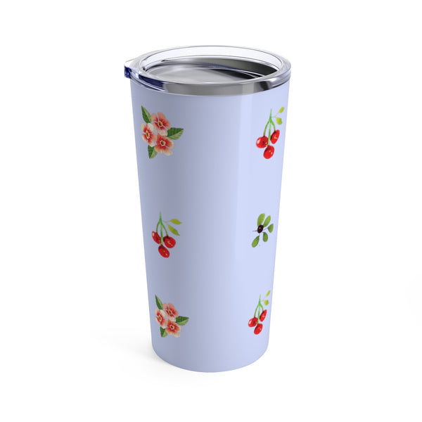 Berries and Roses Tumbler - 20 oz. - Cosmos