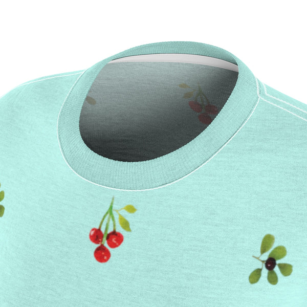 Berries and Roses Tee - Island