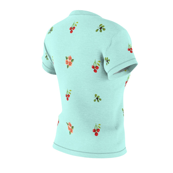 Berries and Roses Tee - Island