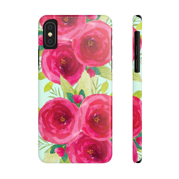 Roses Roses - Slim Phone Cases - Mint