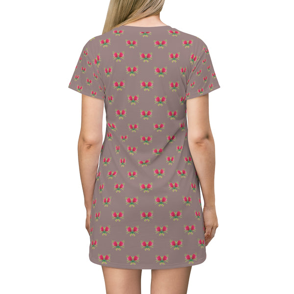 Just Chilling T-Shirt Dress - Tip Taupe