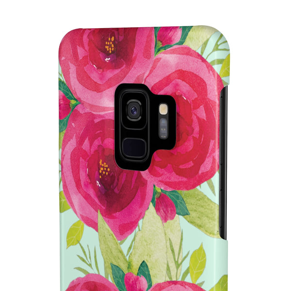 Roses Roses - Slim Phone Cases - Mint