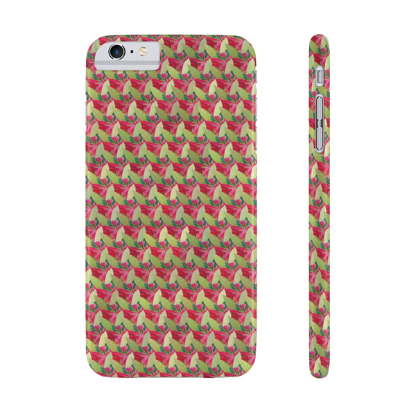 China Silk -Slim Phone Cases - Empress Red