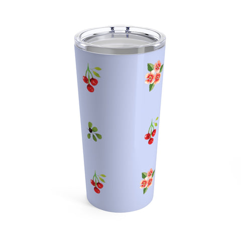 Berries and Roses Tumbler - 20 oz. - Cosmos