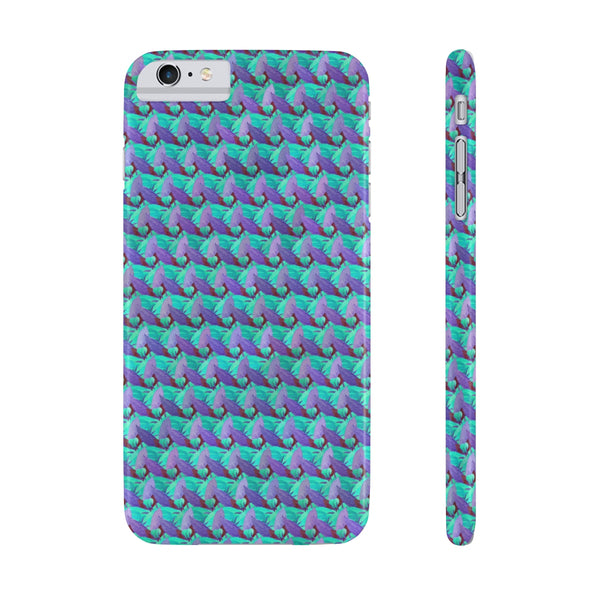 China Silk - Slim Phone Cases - Wisteria Lake