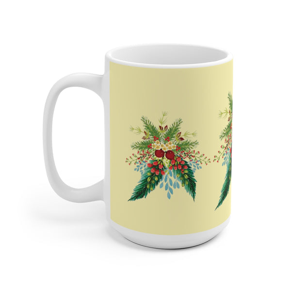 Crème Anglaise Christmas Swag Mug