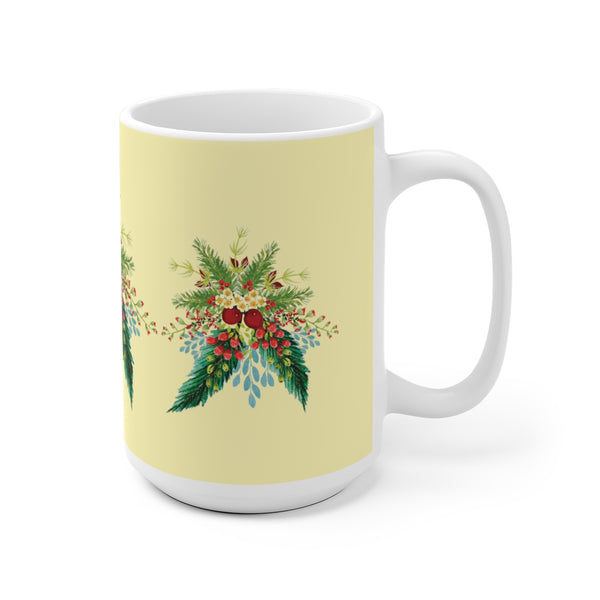 Crème Anglaise Christmas Swag Mug