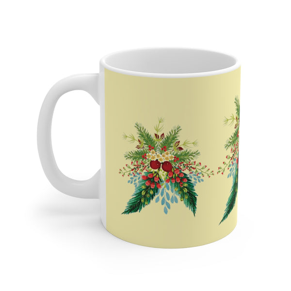 Crème Anglaise Christmas Swag Mug