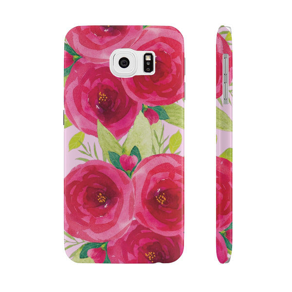 Roses Roses - Slim Phone Cases - Ice Pink