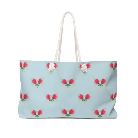 Weekender Tote - Rosamund - Porcelain Blue