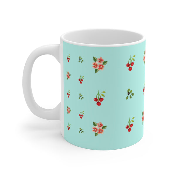 Berries and Roses Mug - Island