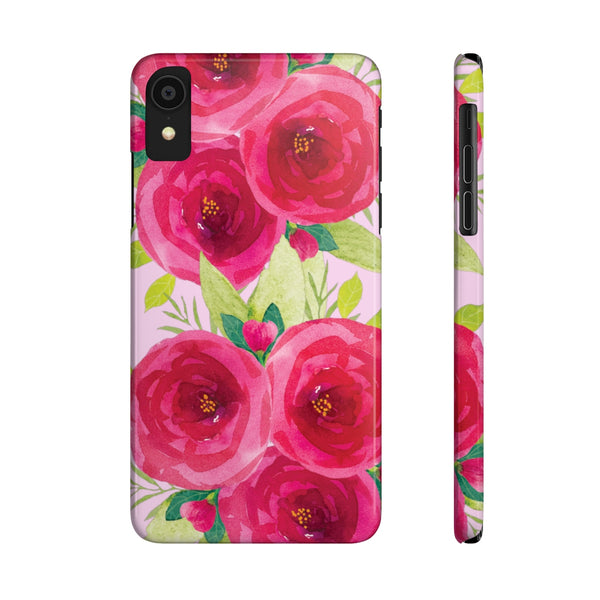 Roses Roses - Slim Phone Cases - Ice Pink