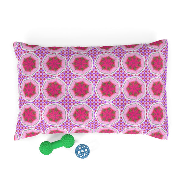 Medallion Pet Bed - Princess Pink