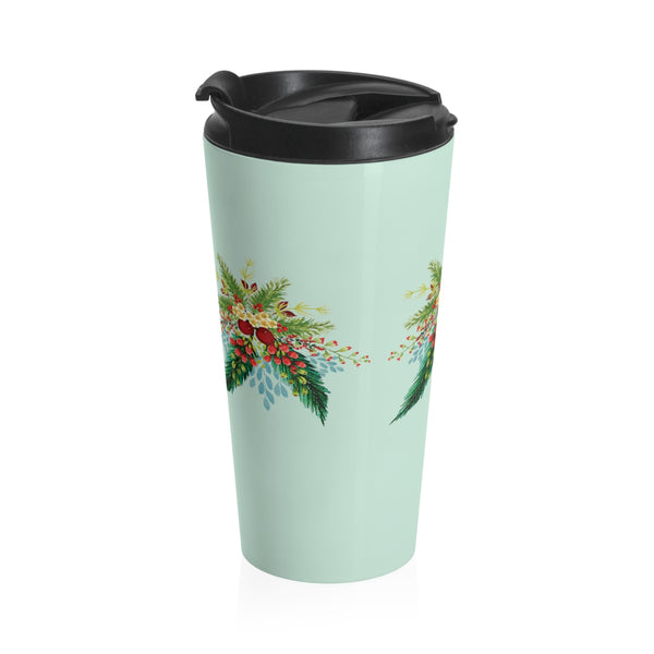 Mint Green Stainless Steel Travel Mug