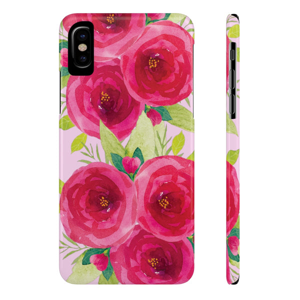 Roses Roses - Slim Phone Cases - Ice Pink