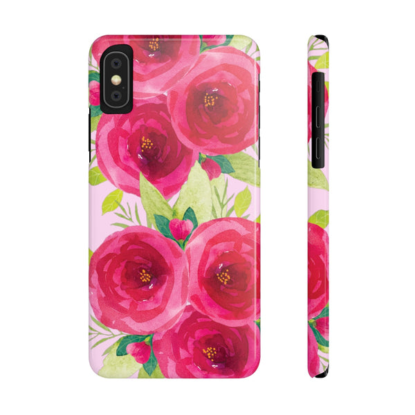 Roses Roses - Slim Phone Cases - Ice Pink