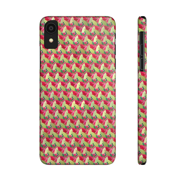 China Silk -Slim Phone Cases - Empress Red