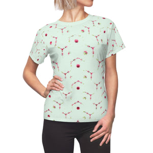 Garden Rose Tee - Mint Julep