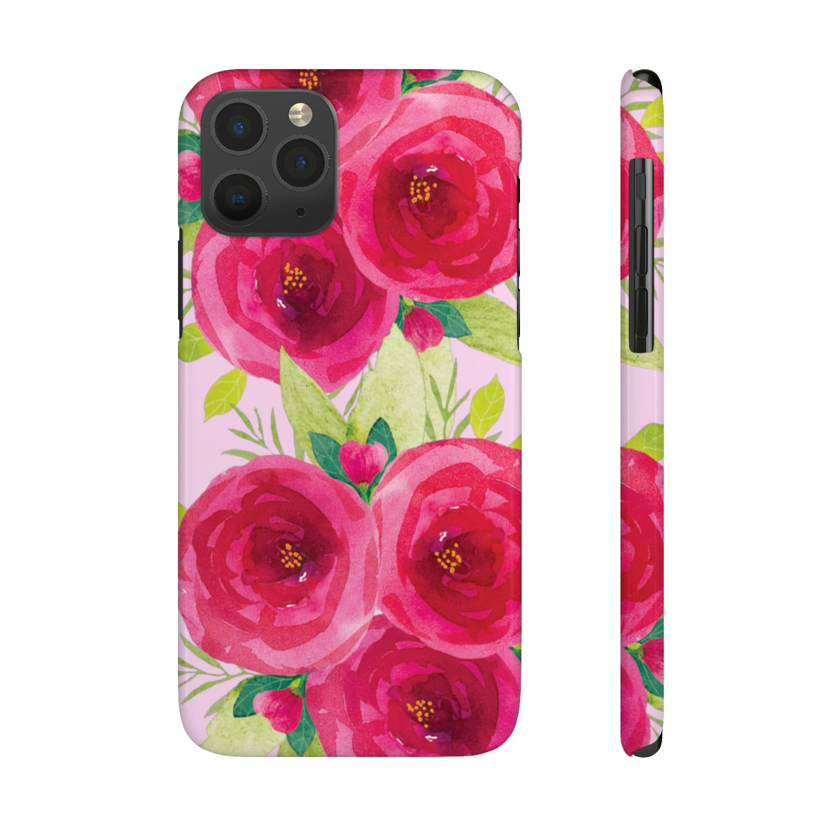 Roses Roses - Slim Phone Cases - Ice Pink
