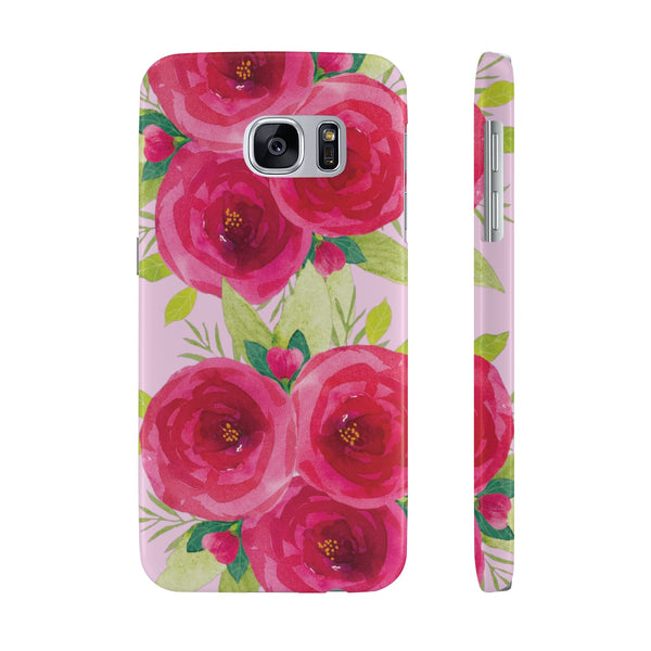 Roses Roses - Slim Phone Cases - Ice Pink