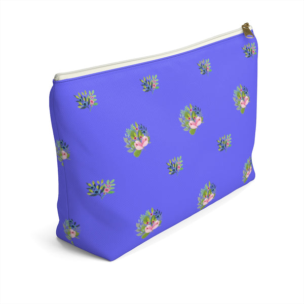 Persis - T-Bottom Accessory Pouch - Cornflower