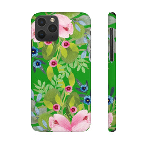 Persis - Slim Phone Cases -    Jungle Green