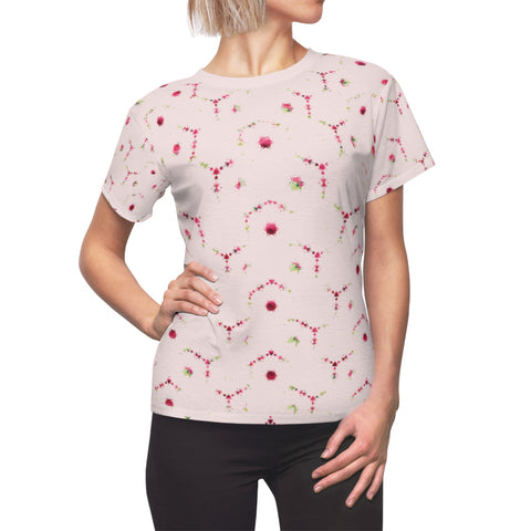 Garden Rose Tee - Rose Quartz