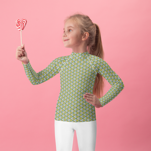 Kids Rash Guard - French Garden