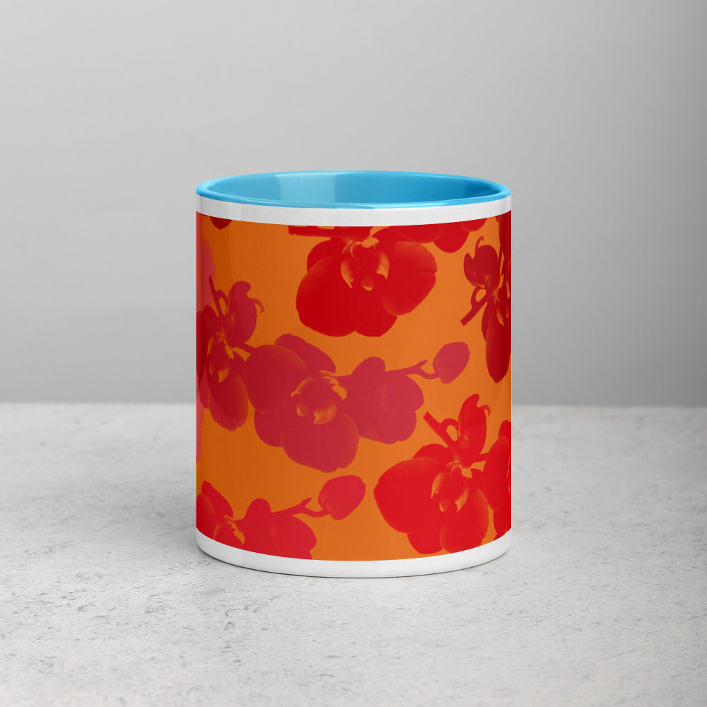 Midcentury Mug - Ocean/Coral