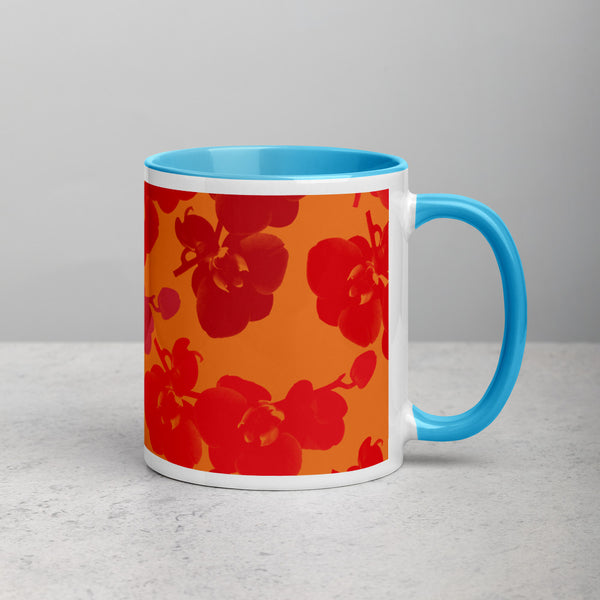 Midcentury Mug - Ocean/Coral