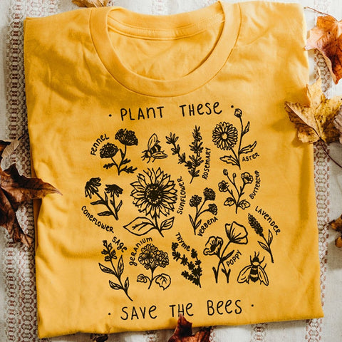 Garden Smart...The bees will thank your knees!