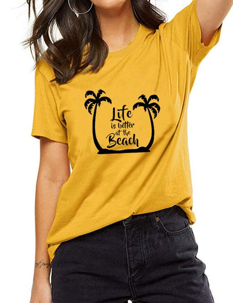 T-shirt summer tees tops women's casual clothing